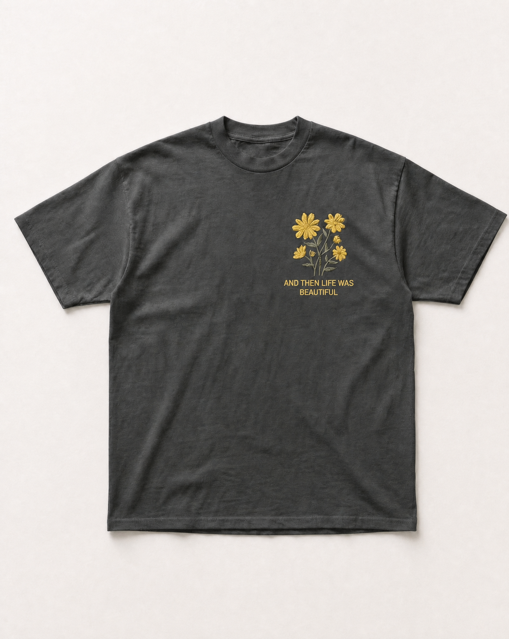 Beautiful life heavyweight tee