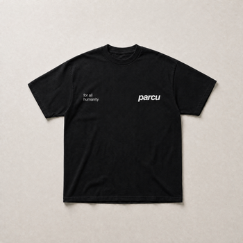 Black Ceramic tee - back view
