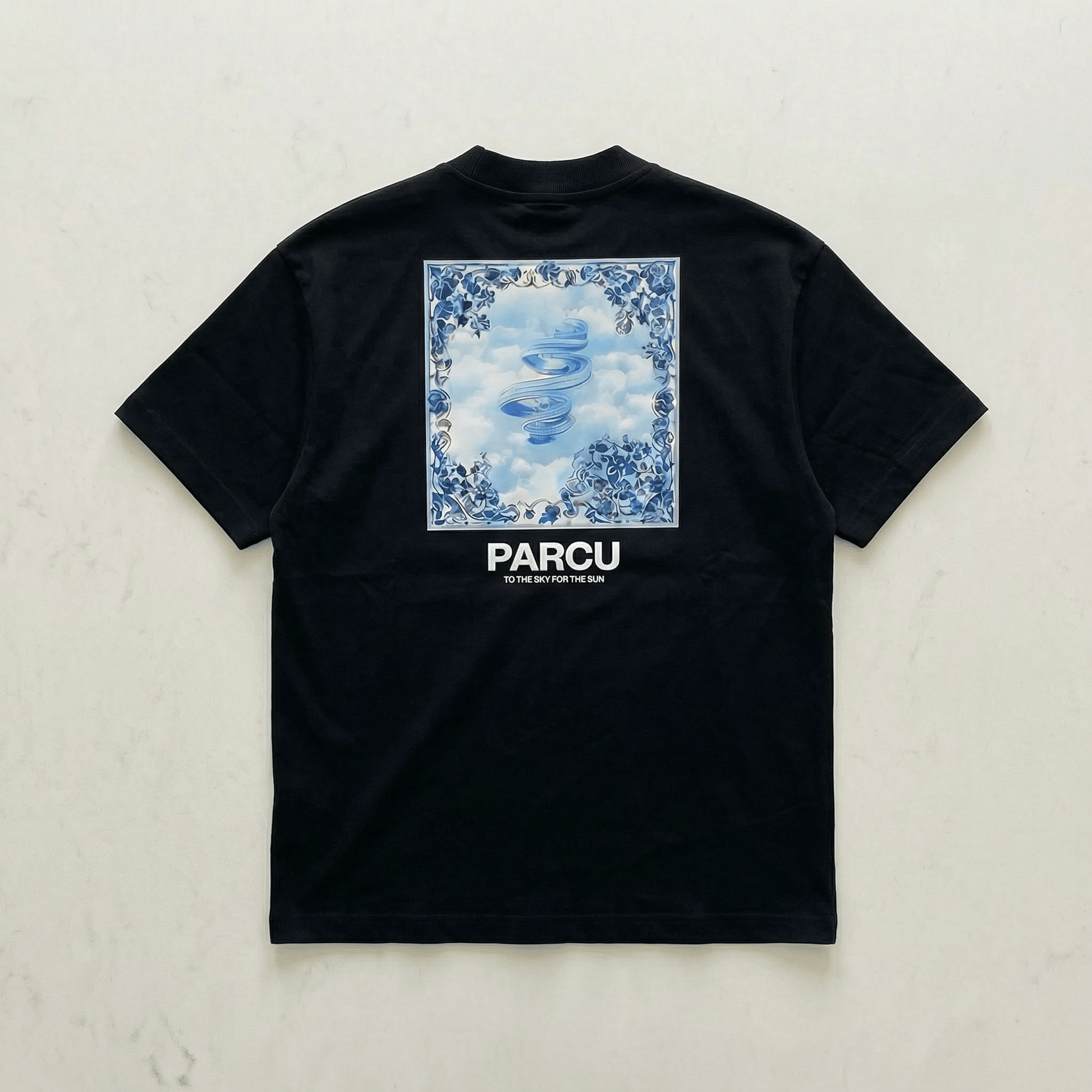 Black Ceramic tee - front view