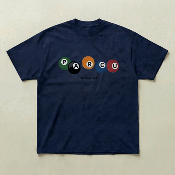 Navy Coloured 8 Ball tee