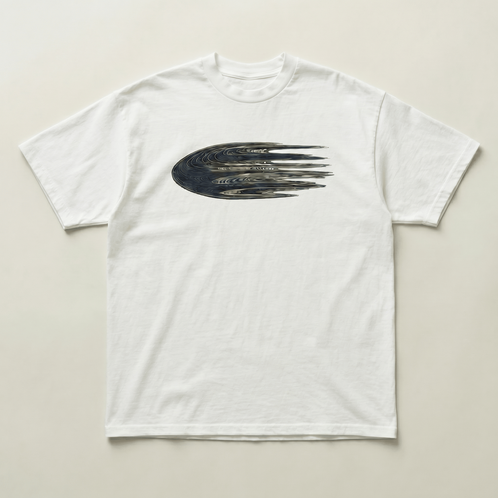 White fire tee