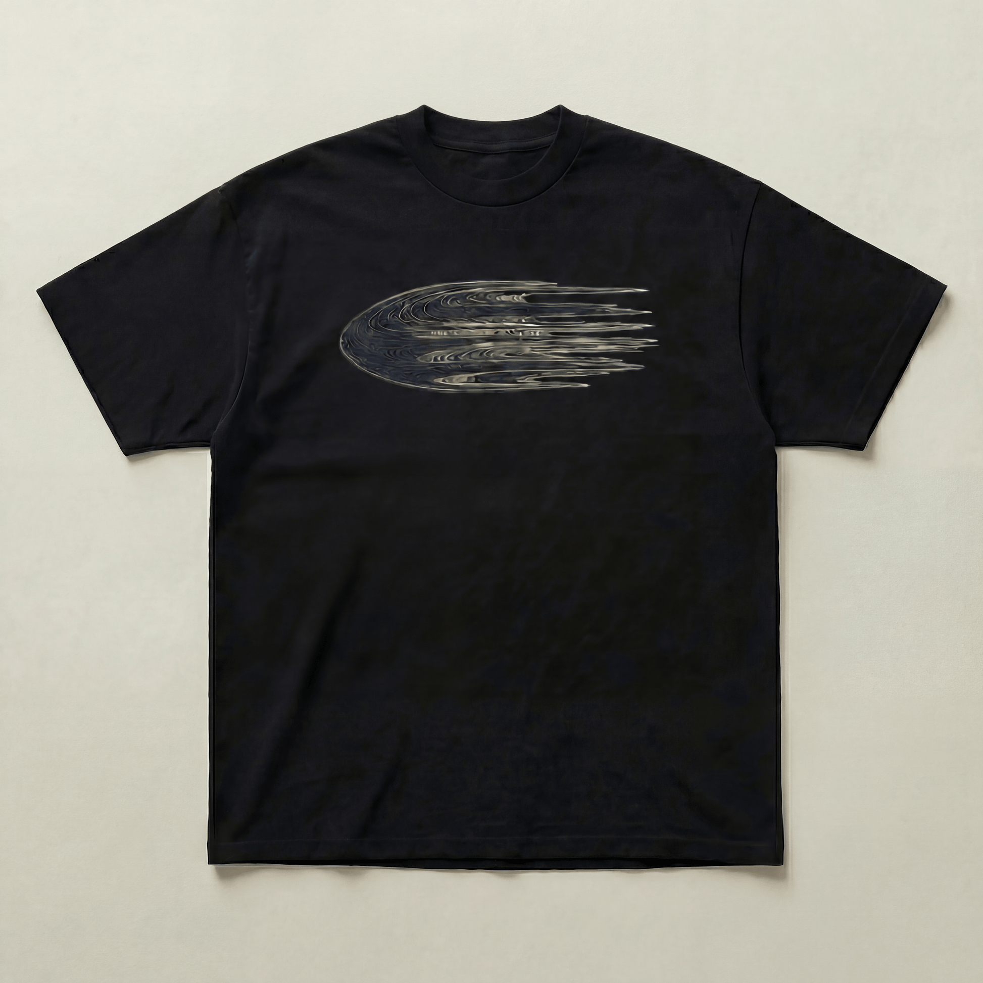 Black fire tee