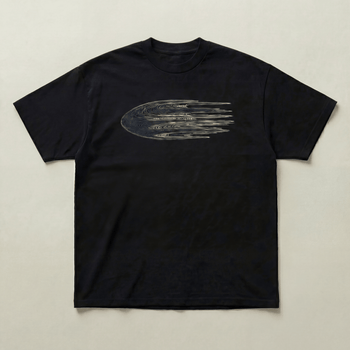 Black fire tee