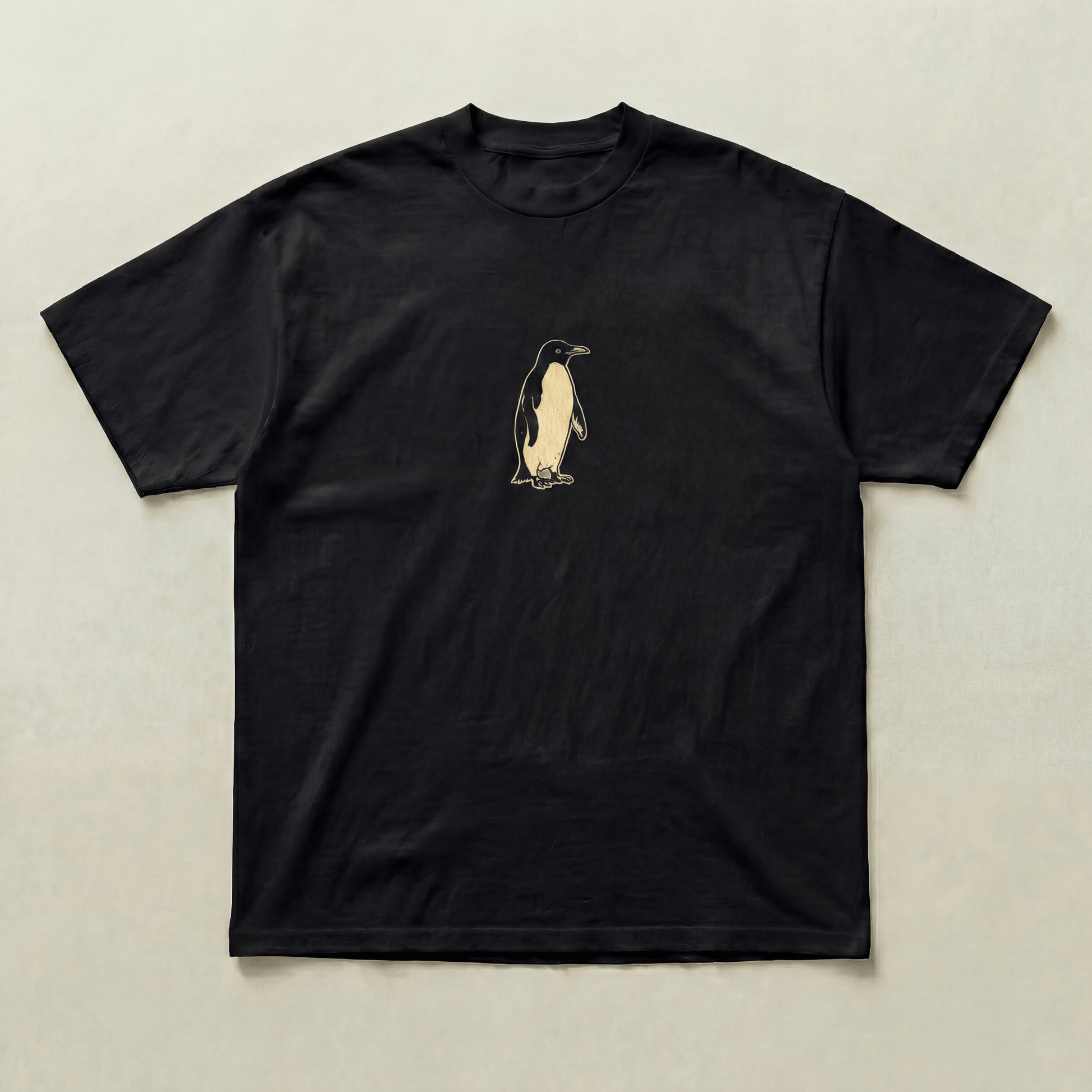 Black penguin standard tee - PARCU