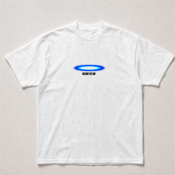Blue halo tee