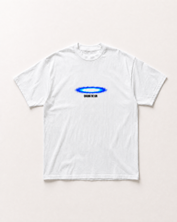 Blue halo heavyweight tee