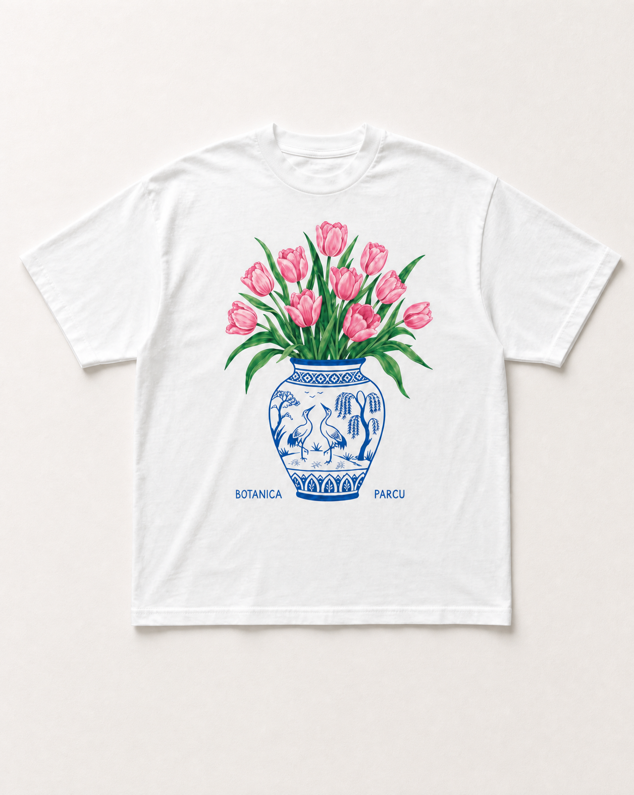 Botanica tulips heavyweight tee