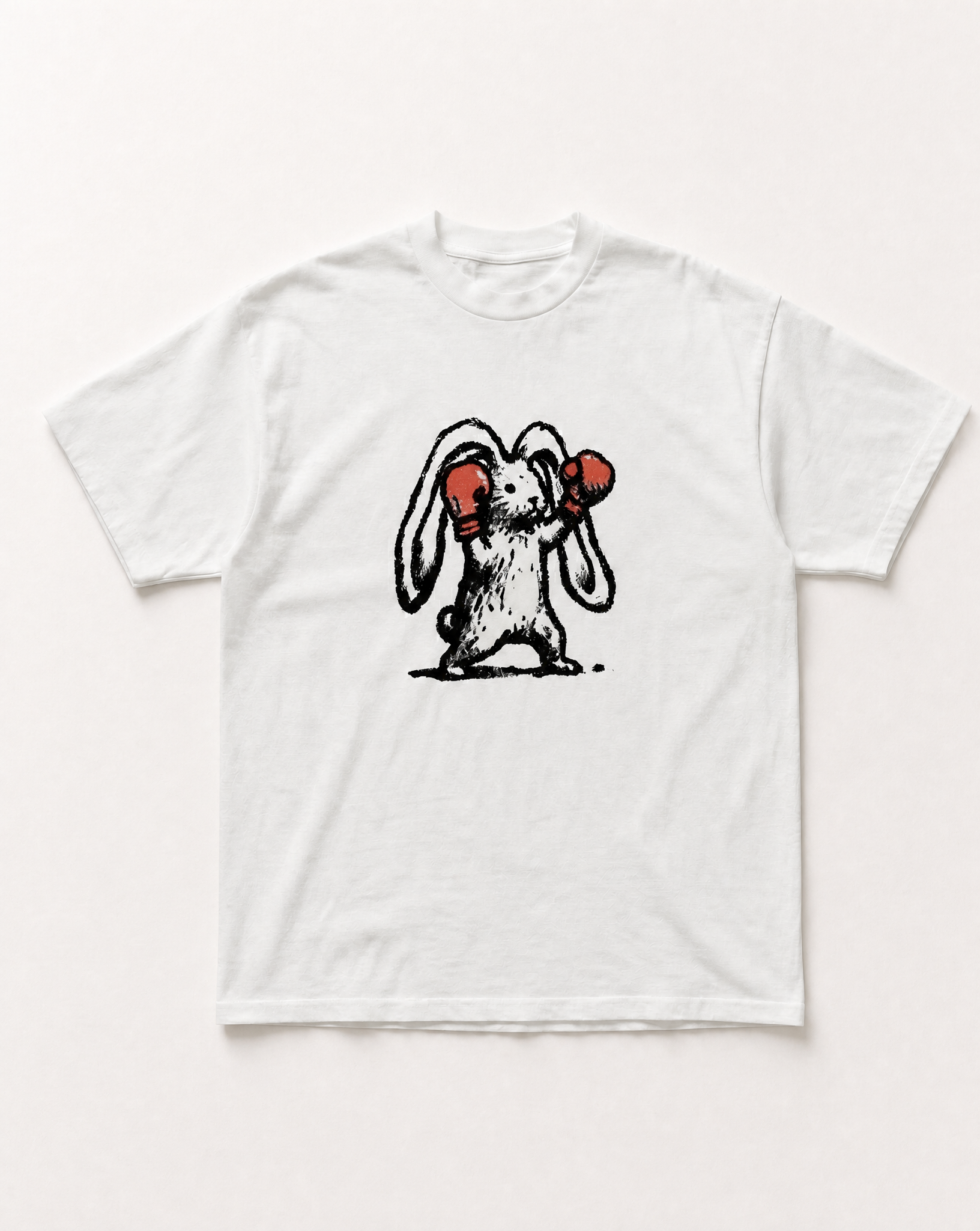 Boxer bunny Heavyweight tee