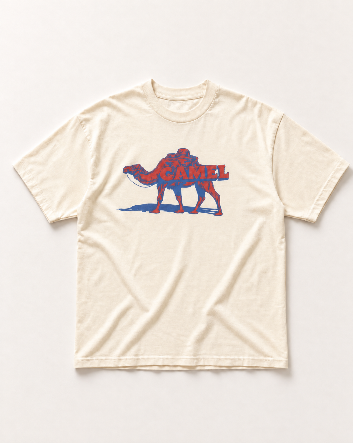 Cream Camel heavyweight tee