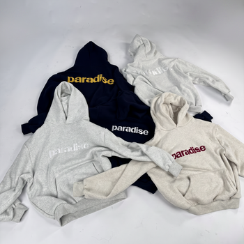 Chasing Paradise hoodie - detail view