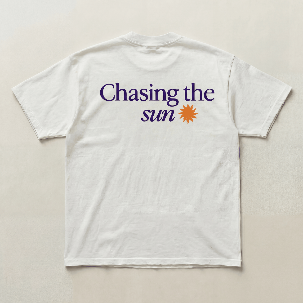Chasing sun heavyweight tee - PARCU