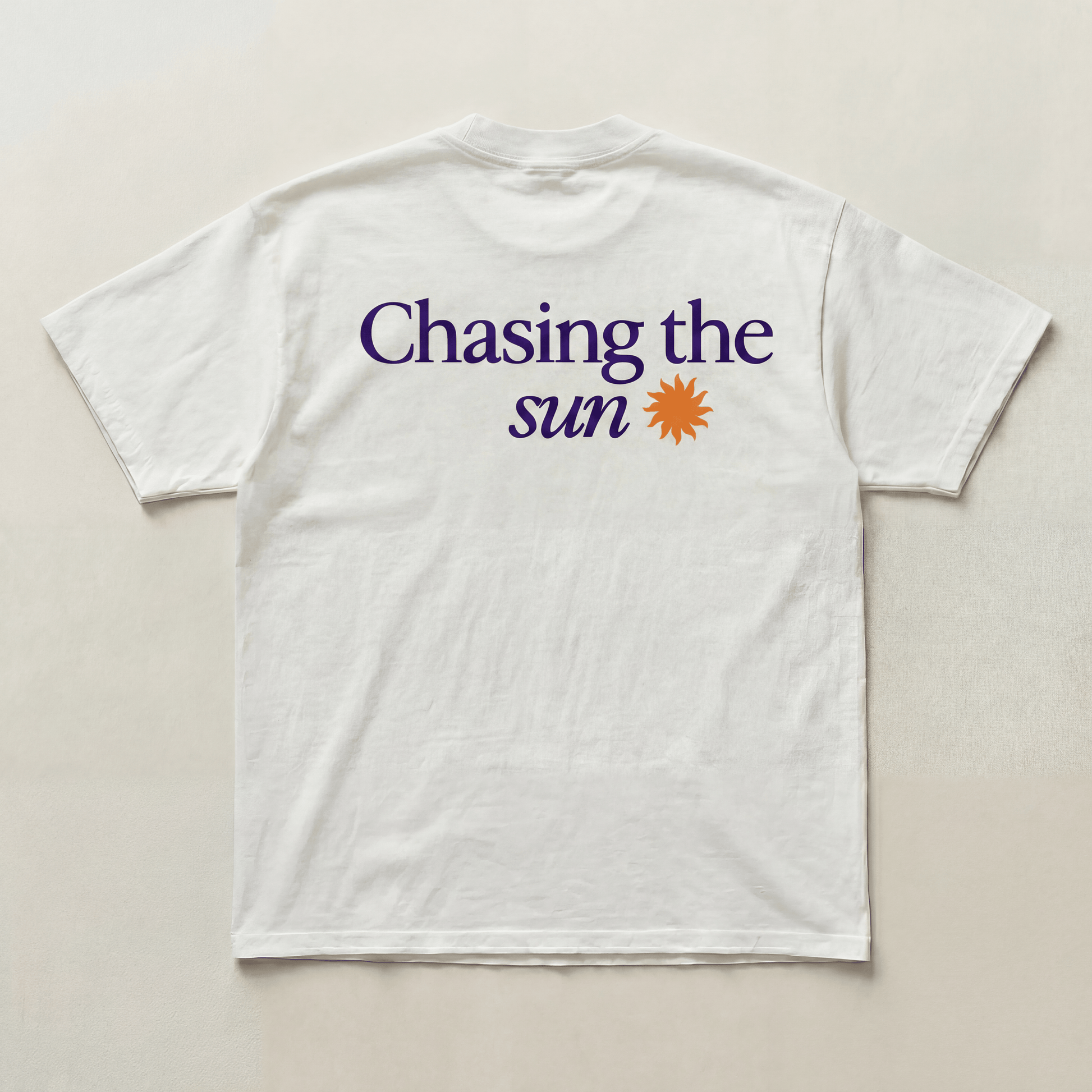 Chasing sun heavyweight tee - PARCU