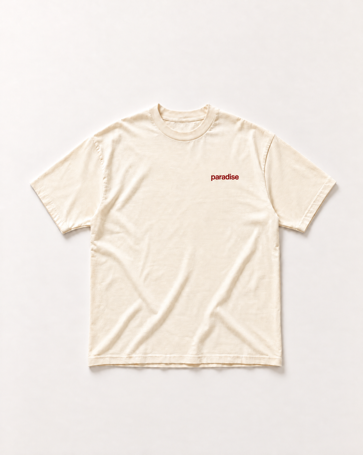 Cream Chasing paradise heavyweight tee, view 2
