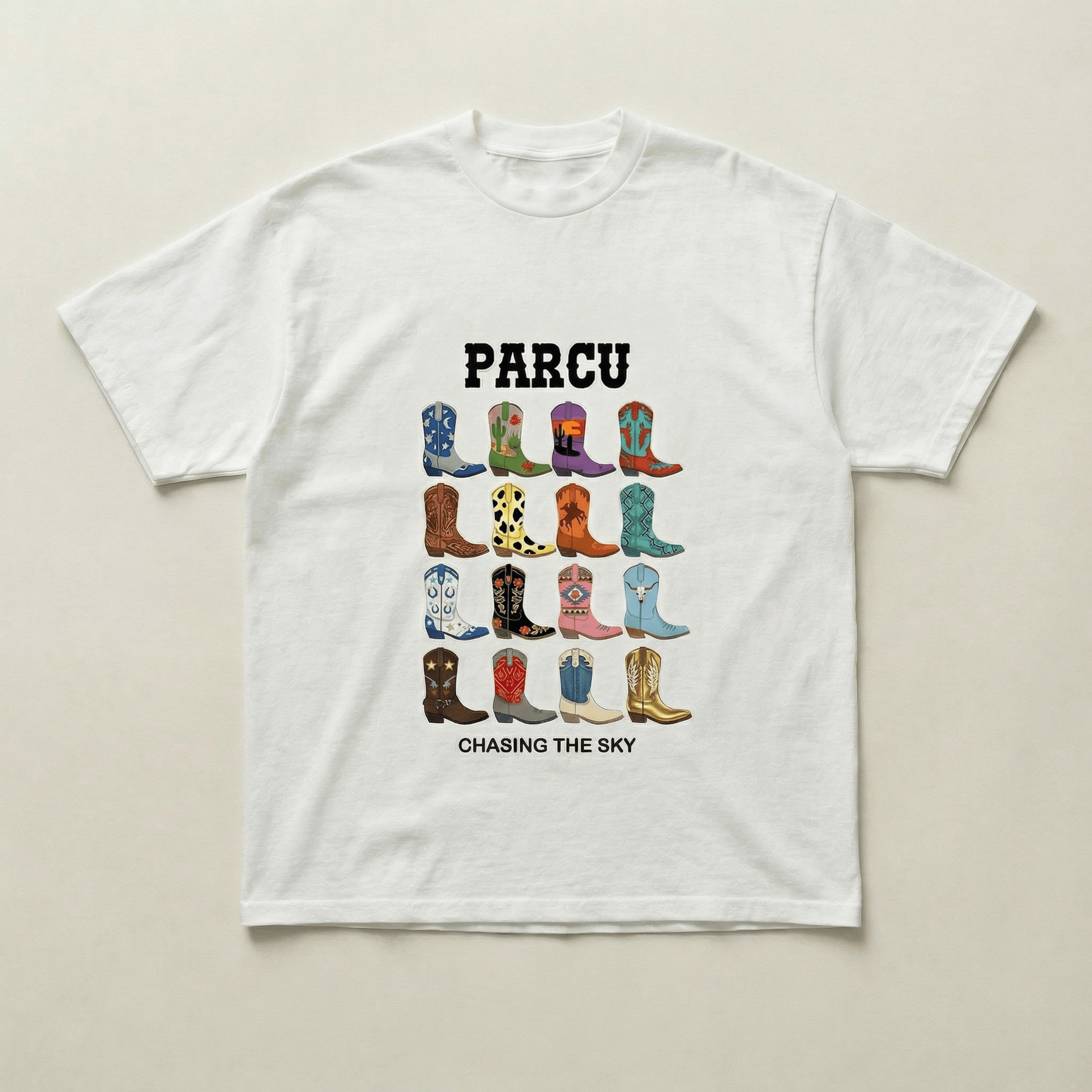 Cowboy boots tee