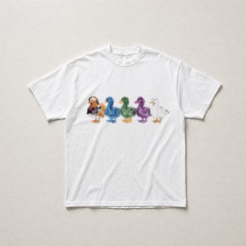 Duck crossing tee - front view