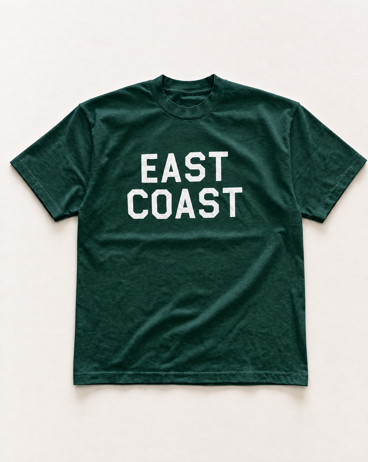 Green East coast heavyweight tee