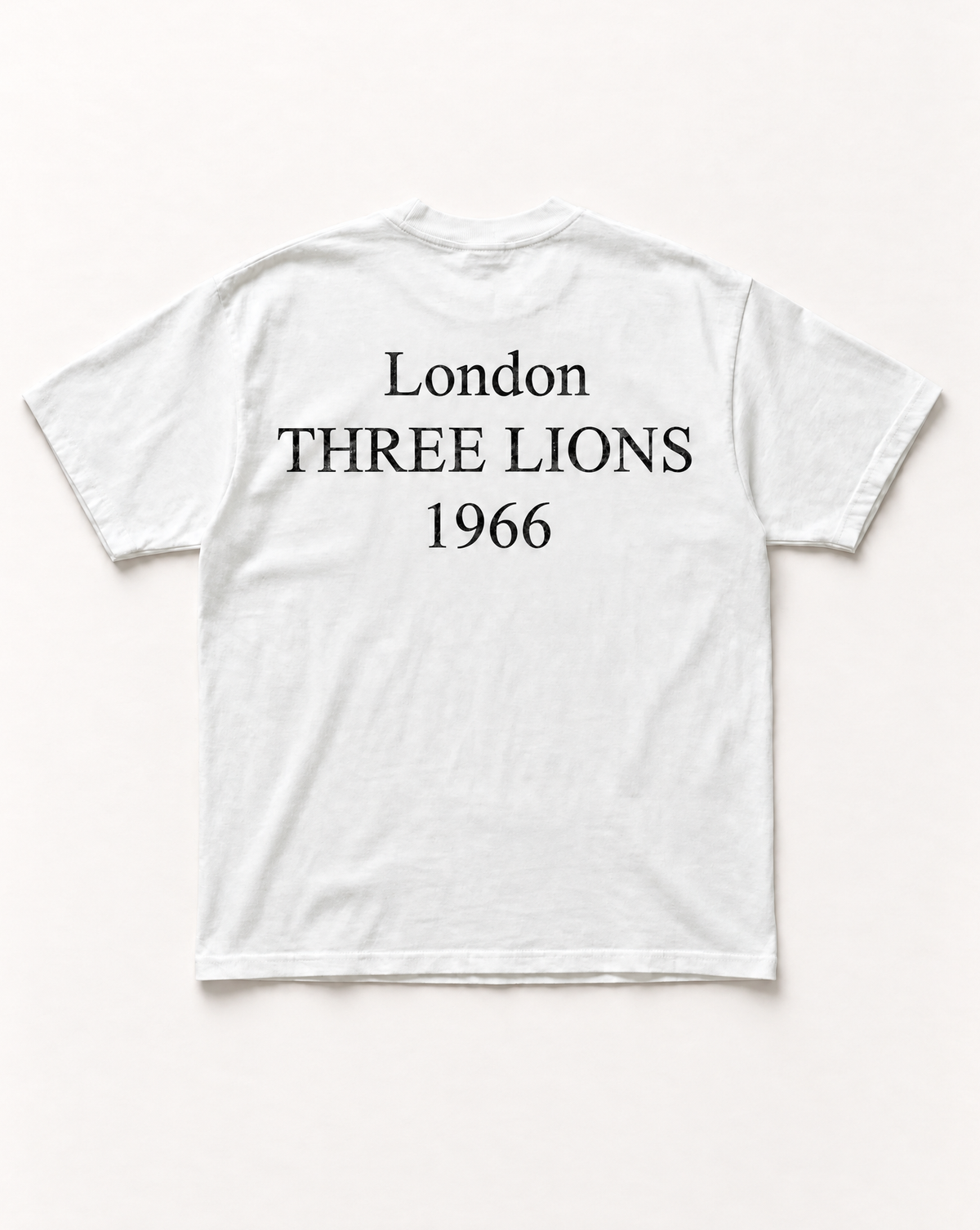 England heritage heavyweight tee - back