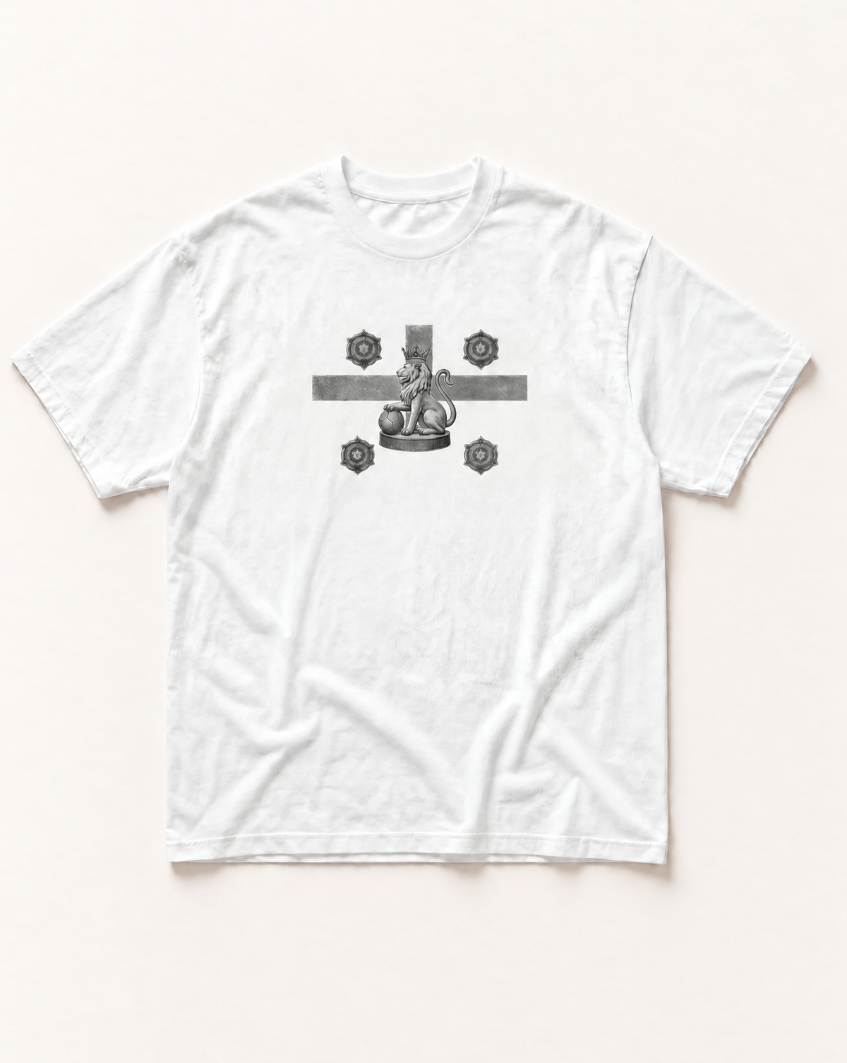 England heritage heavyweight tee - front