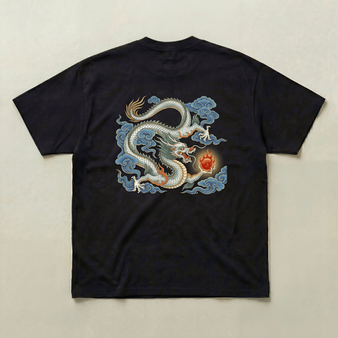 Fire dragon tee