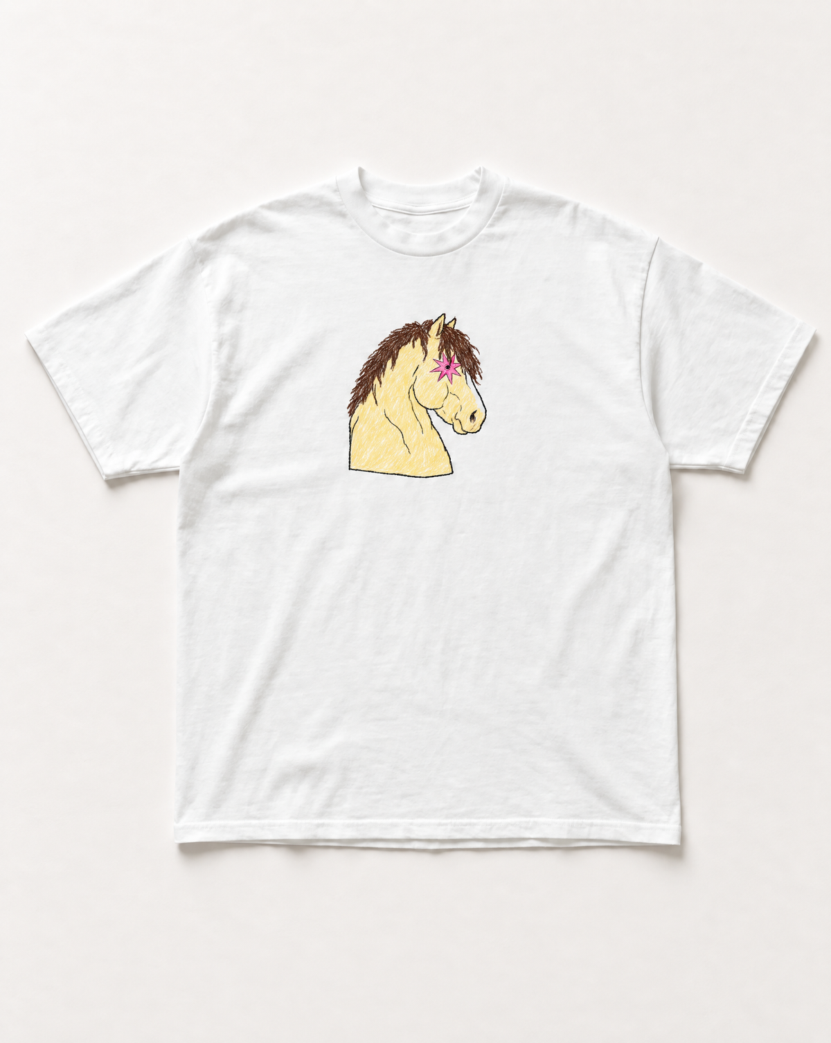 Flower pony heavyweight tee