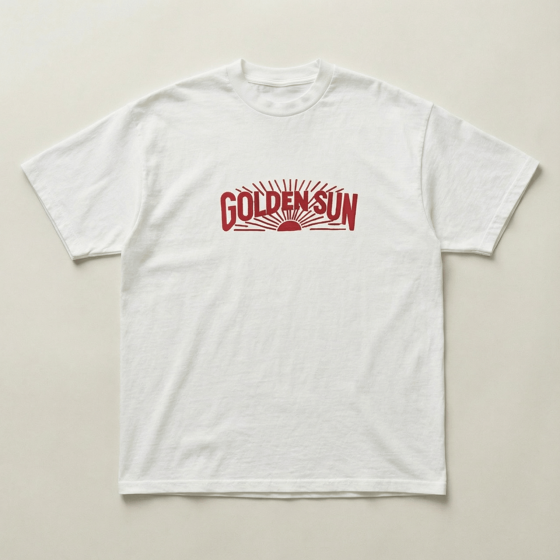 Golden sun tee