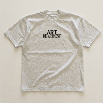 Grey Art department tee