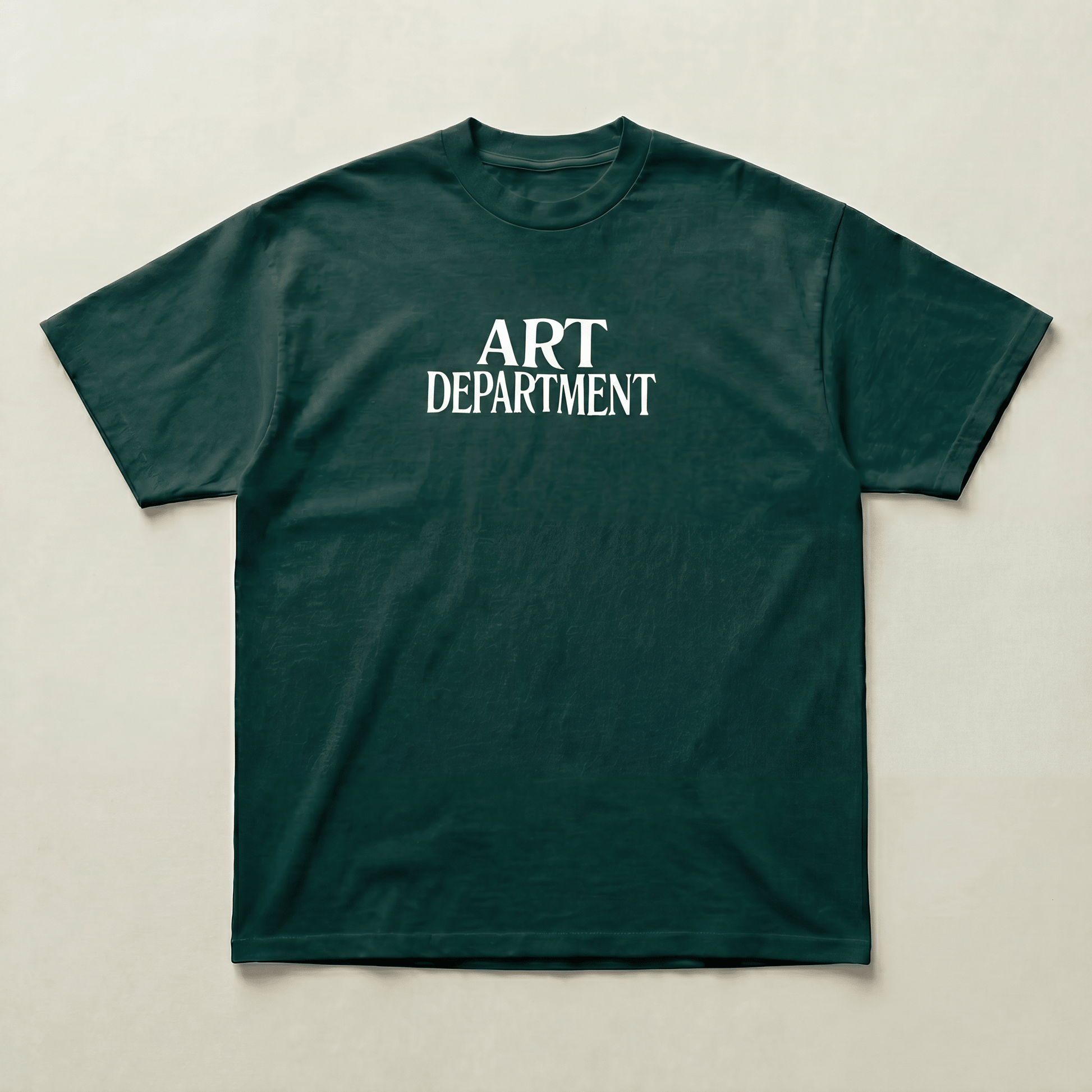 Green Art department tee