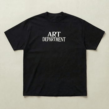 Black Art department tee