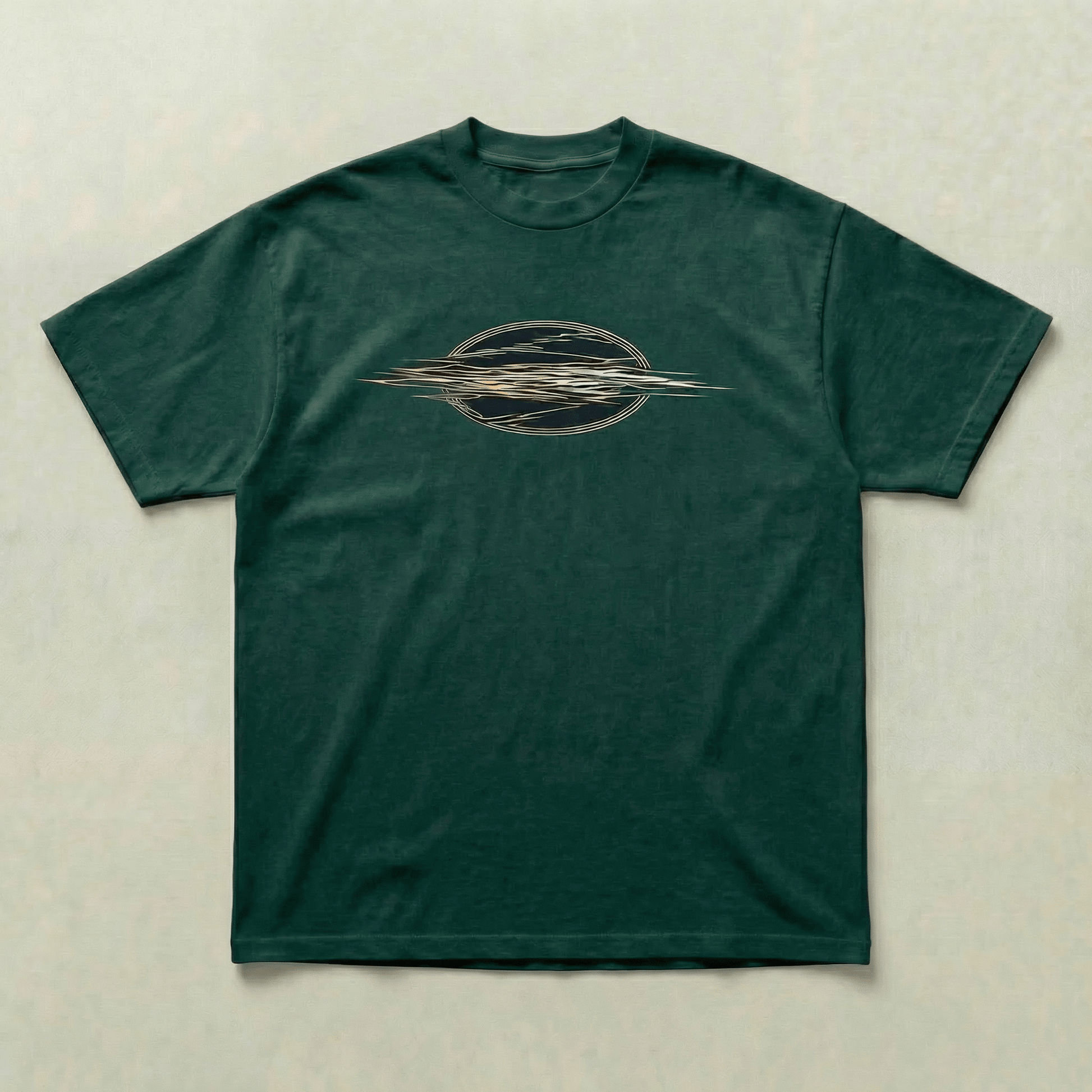 Green cosmos tee