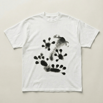 White Gecko tee