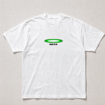 Green halo tee