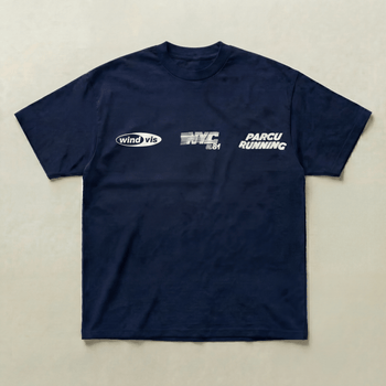 Navy NYC Running tee
