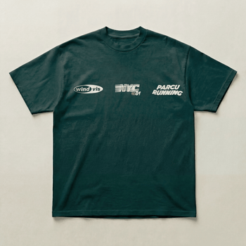 Green NYC Running tee