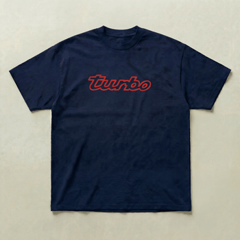 Navy Turbo tee