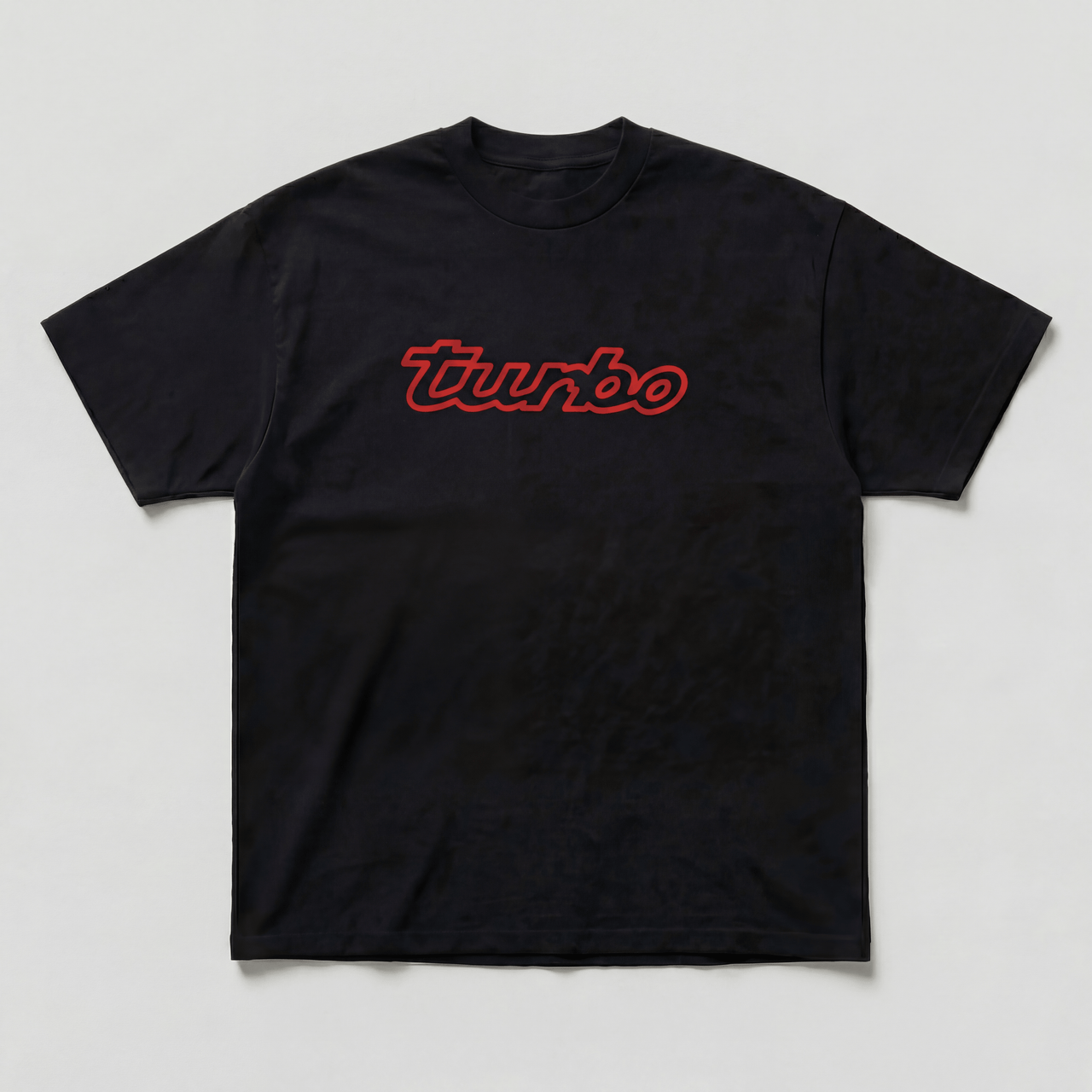 Black Turbo tee