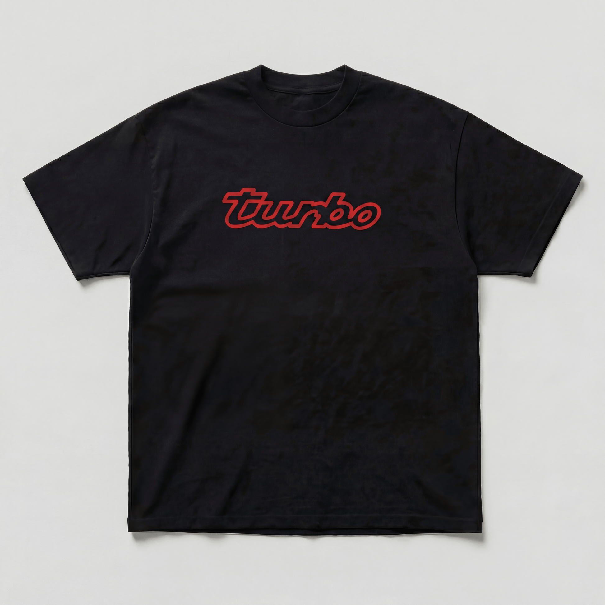Black Turbo tee