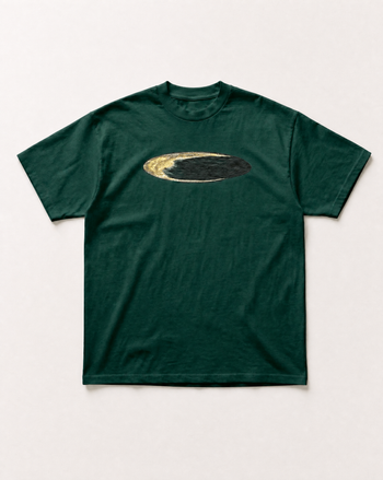 Green moon Heavyweight tee, parcu 280gsm heavyweight cotton tee