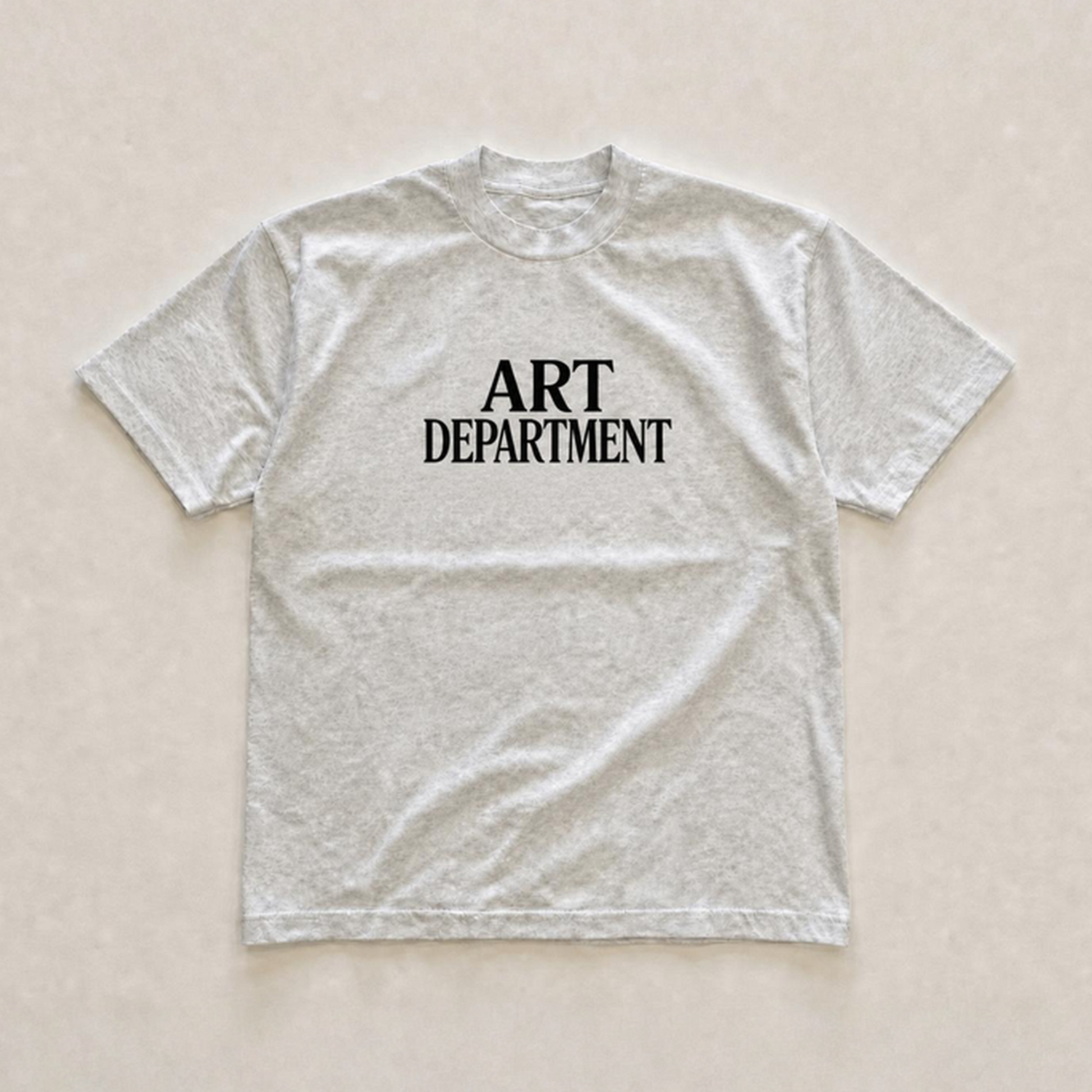 Grey Art department tee