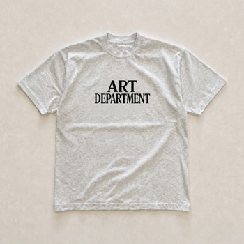 Grey Art department tee