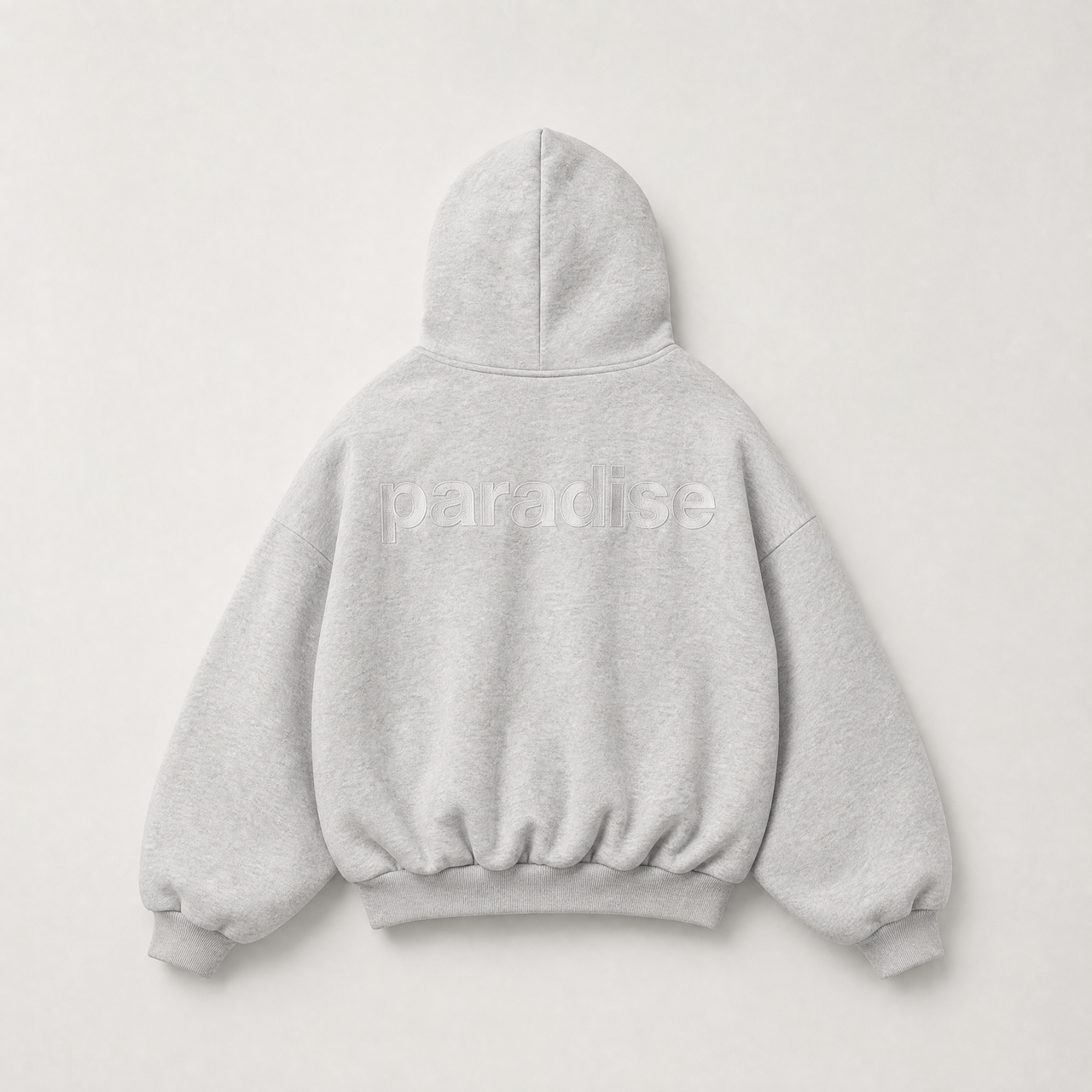 Grey Chasing Paradise hoodie - front view