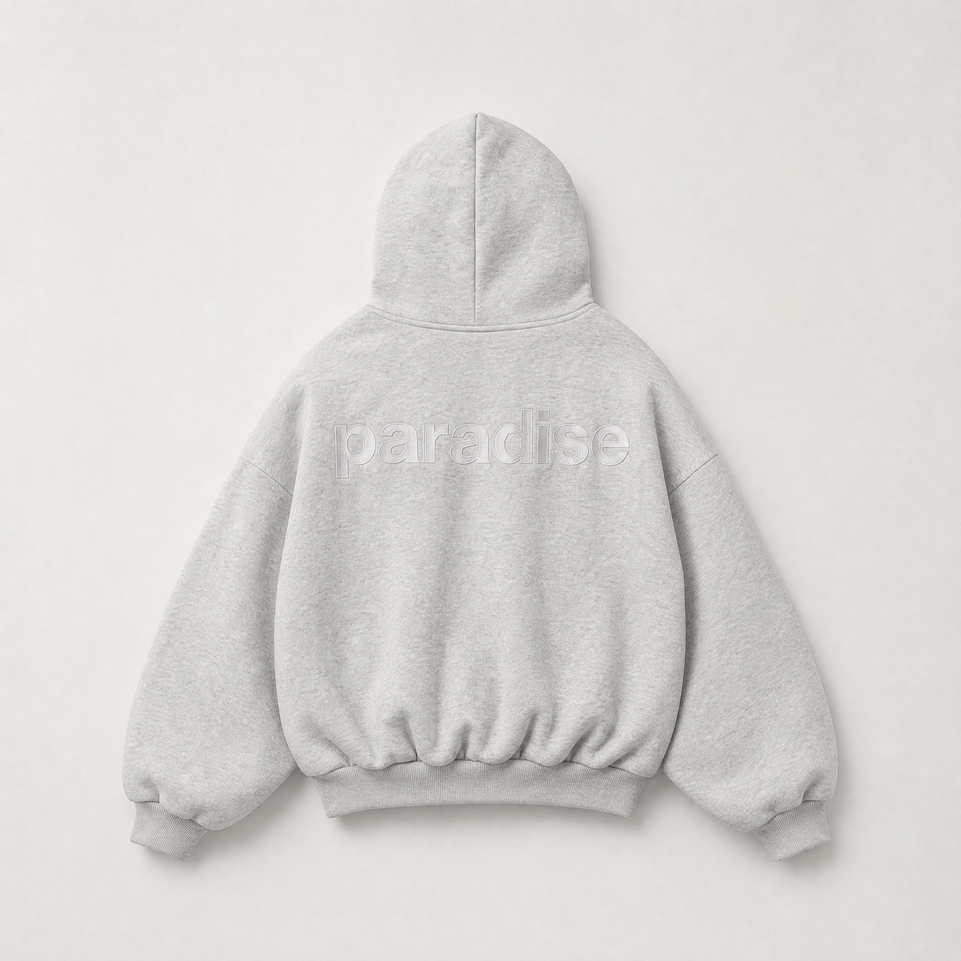 Grey Chasing Paradise hoodie - front view