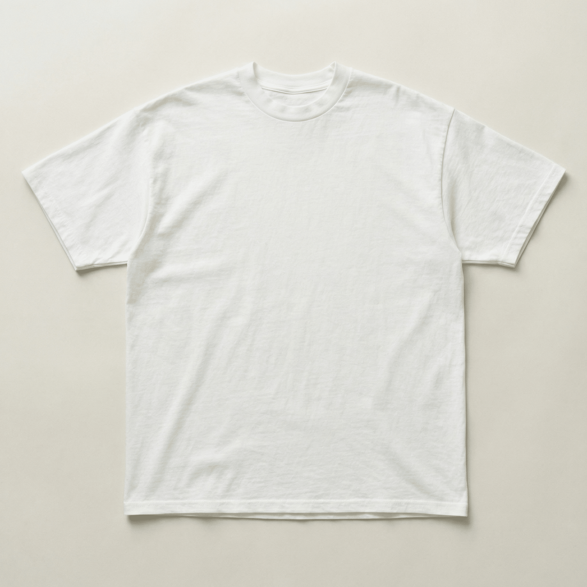 White Essential tee
