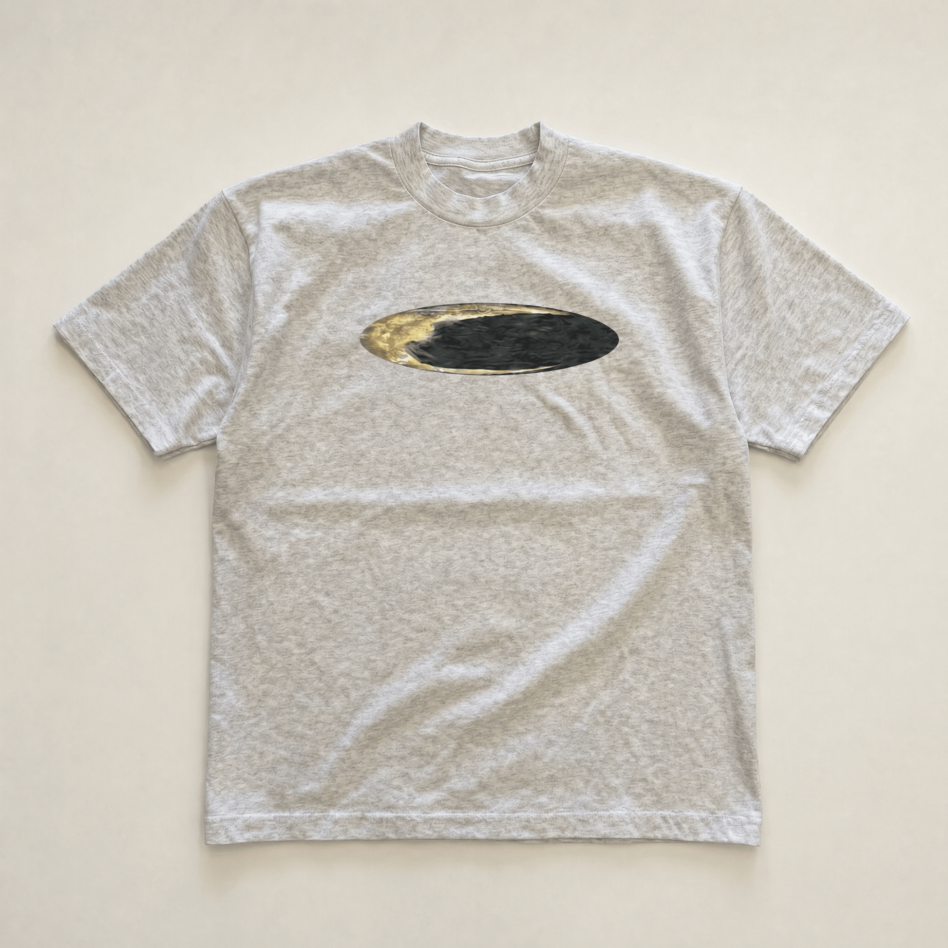 Grey moon tee