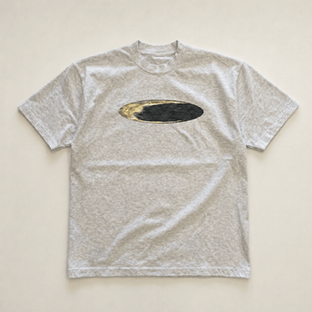 Grey moon tee