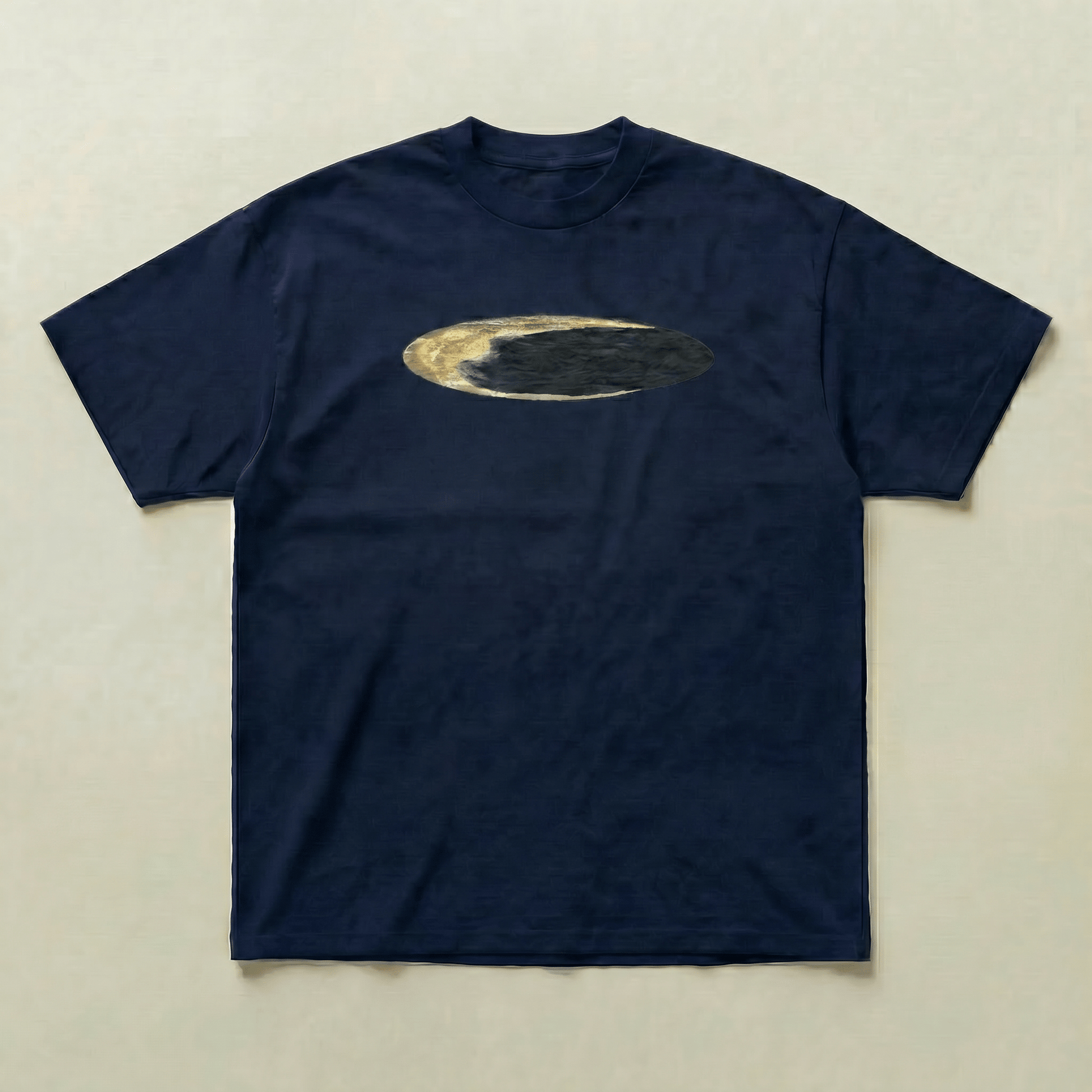Navy moon tee