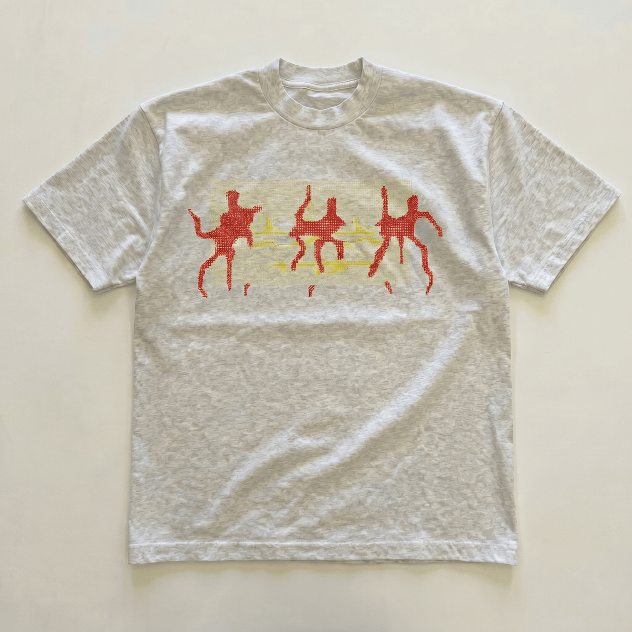 Grey Self control tee
