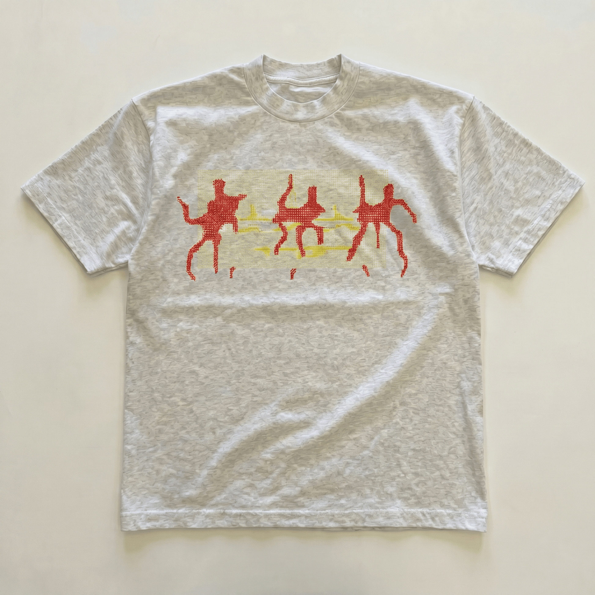 Grey Self control tee