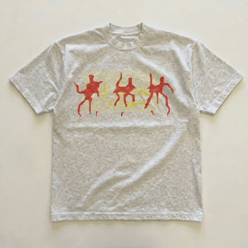 Grey Self control tee