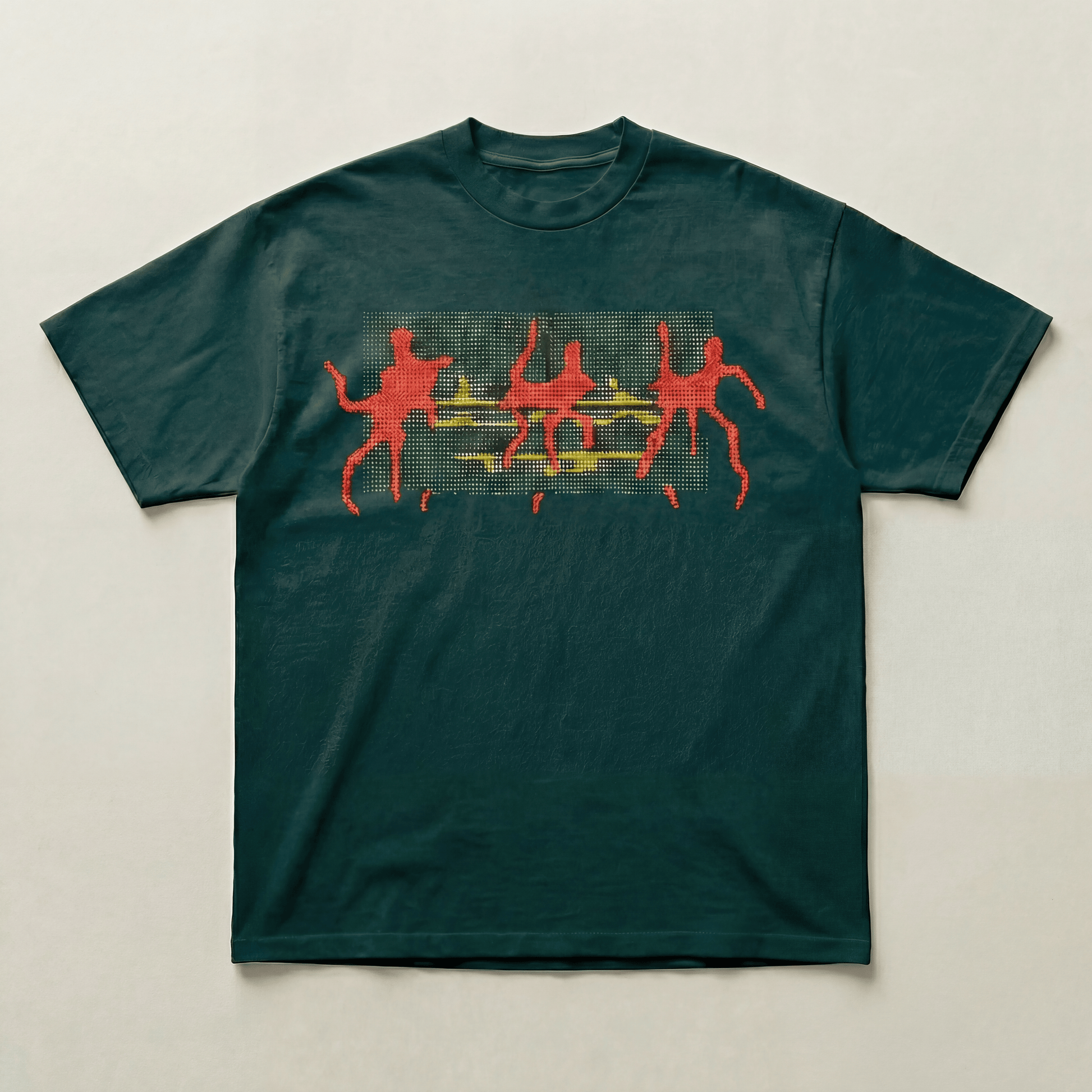 Green Self control tee