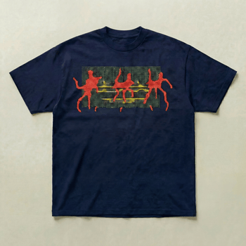Navy Self control tee